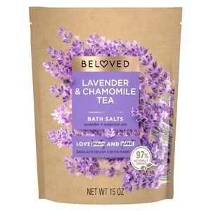 Beloved Lavender and Chamomile Tea Bath Soak 15 ounces Bundle and Save
